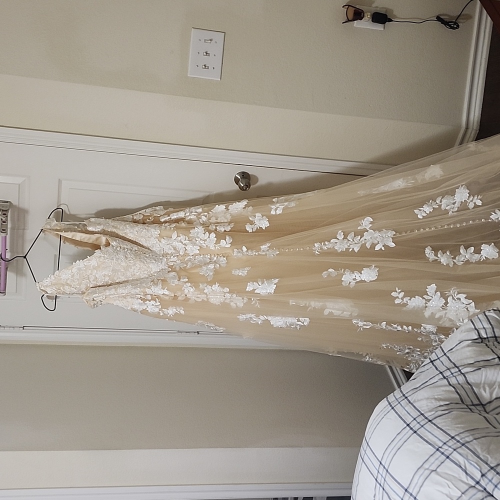 Wedding dress, plus size, custom made